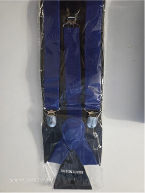 Boys Blue Suspenders